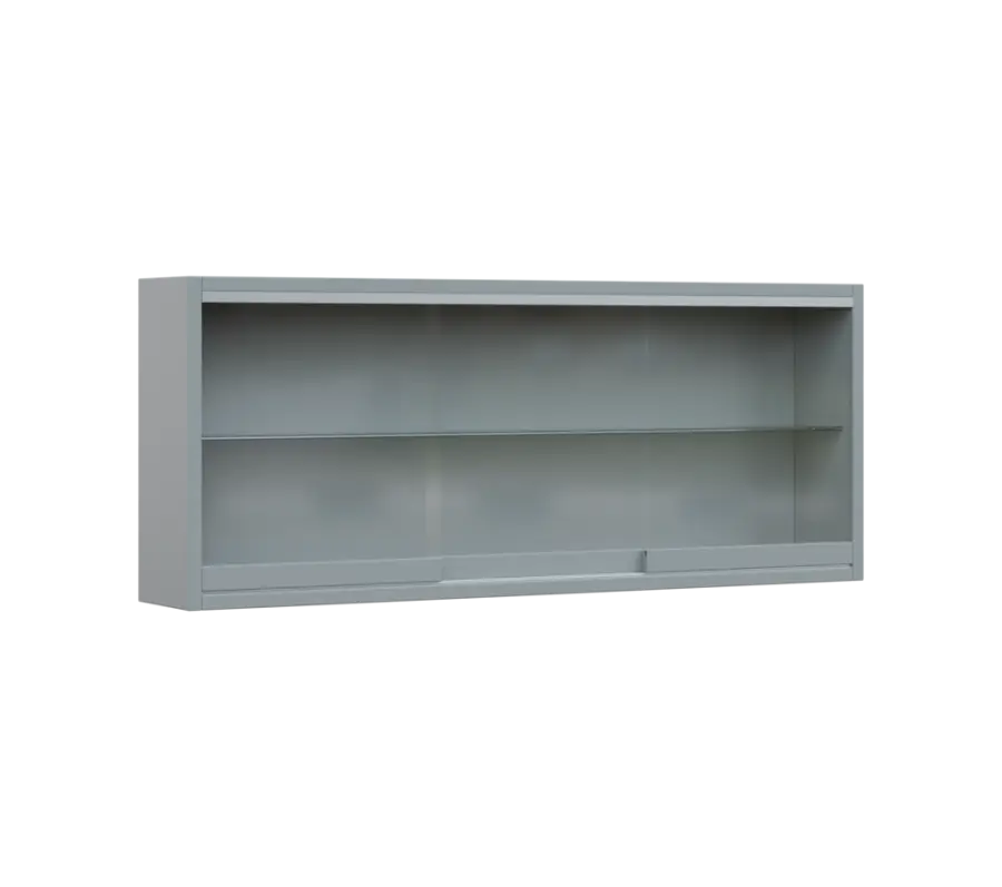 RE VT - 400 vitrína, 400x1000x150, šedá